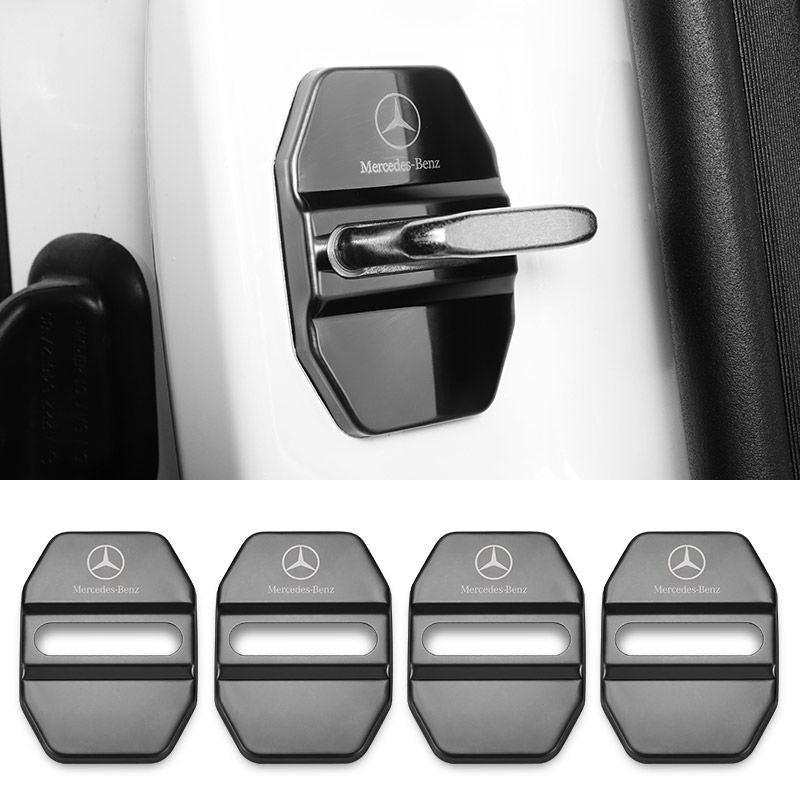 Hot Sale 🎁50% OFF 🎁Stainless Steel Car Door Lock Protection Cover Antirust🔥4PCS🔥