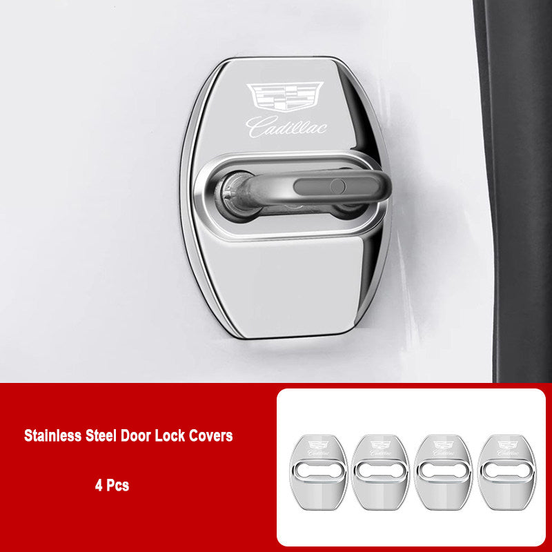 Hot Sale 🎁50% OFF 🎁Stainless Steel Car Door Lock Protection Cover Antirust🔥4PCS🔥