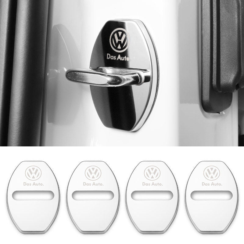 Hot Sale 🎁50% OFF 🎁Stainless Steel Car Door Lock Protection Cover Antirust🔥4PCS🔥