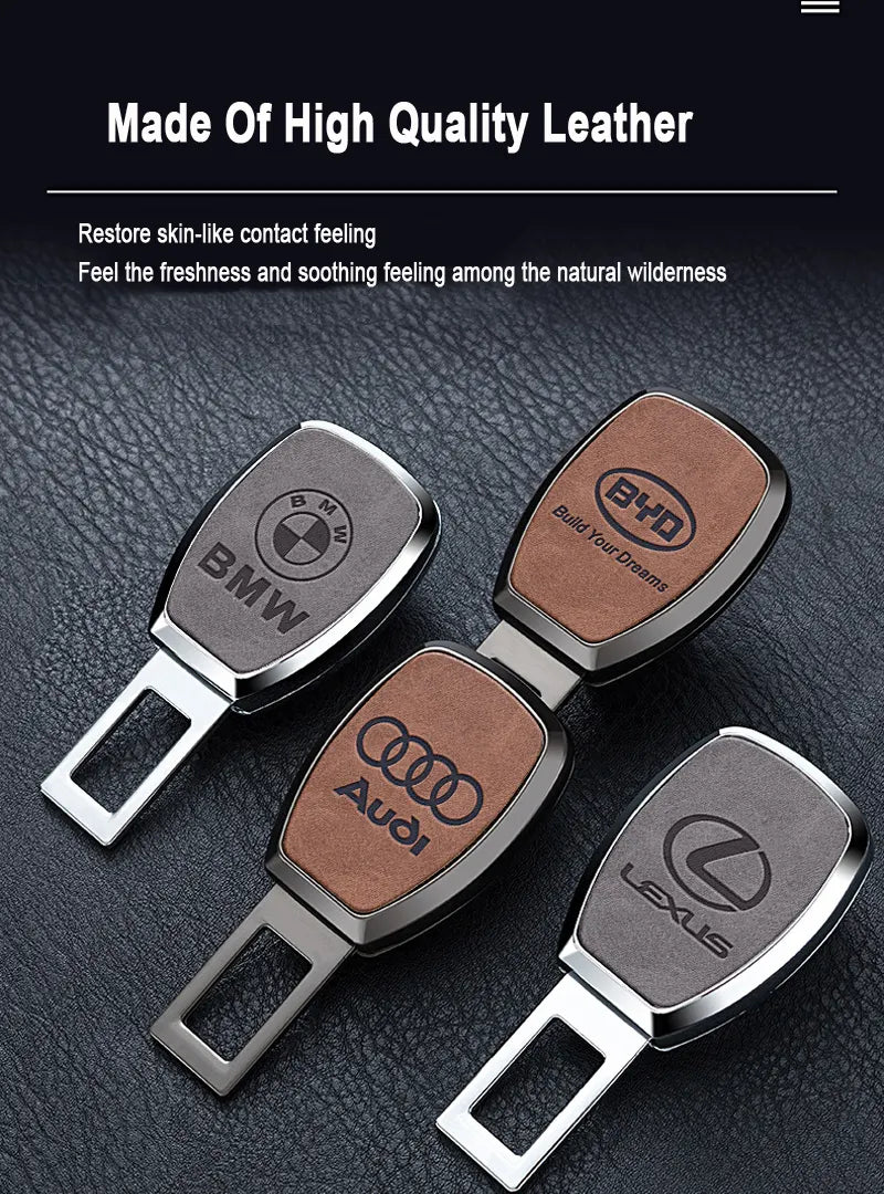 Leather Seat Belt Extender