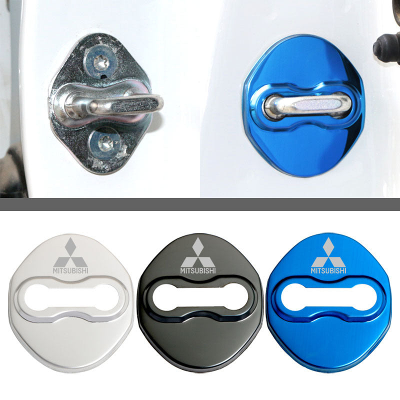 Hot Sale 🎁50% OFF 🎁Stainless Steel Car Door Lock Protection Cover Antirust🔥4PCS🔥