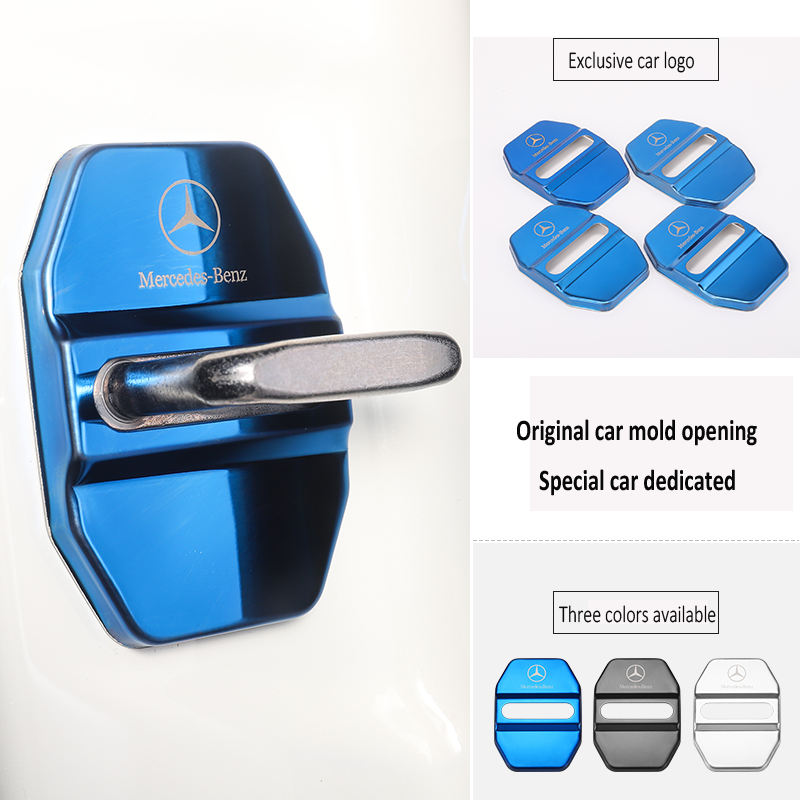 Hot Sale 🎁50% OFF 🎁Stainless Steel Car Door Lock Protection Cover Antirust🔥4PCS🔥