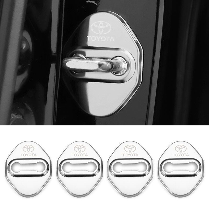Hot Sale 🎁50% OFF 🎁Stainless Steel Car Door Lock Protection Cover Antirust🔥4PCS🔥
