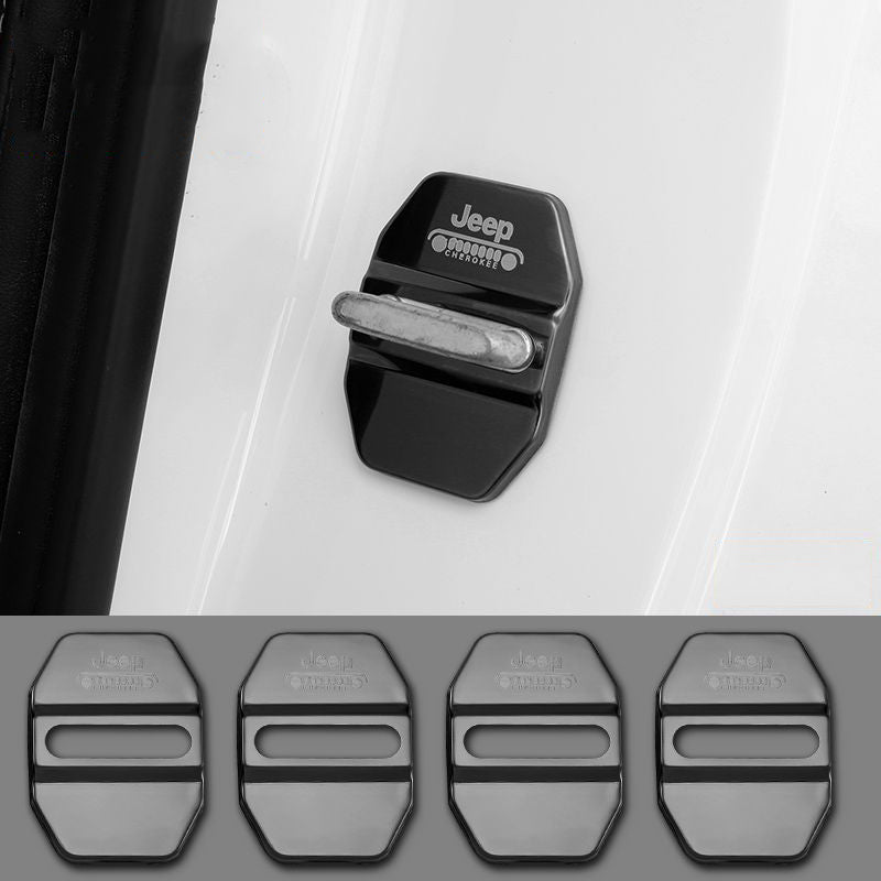 Hot Sale 🎁50% OFF 🎁Stainless Steel Car Door Lock Protection Cover Antirust🔥4PCS🔥