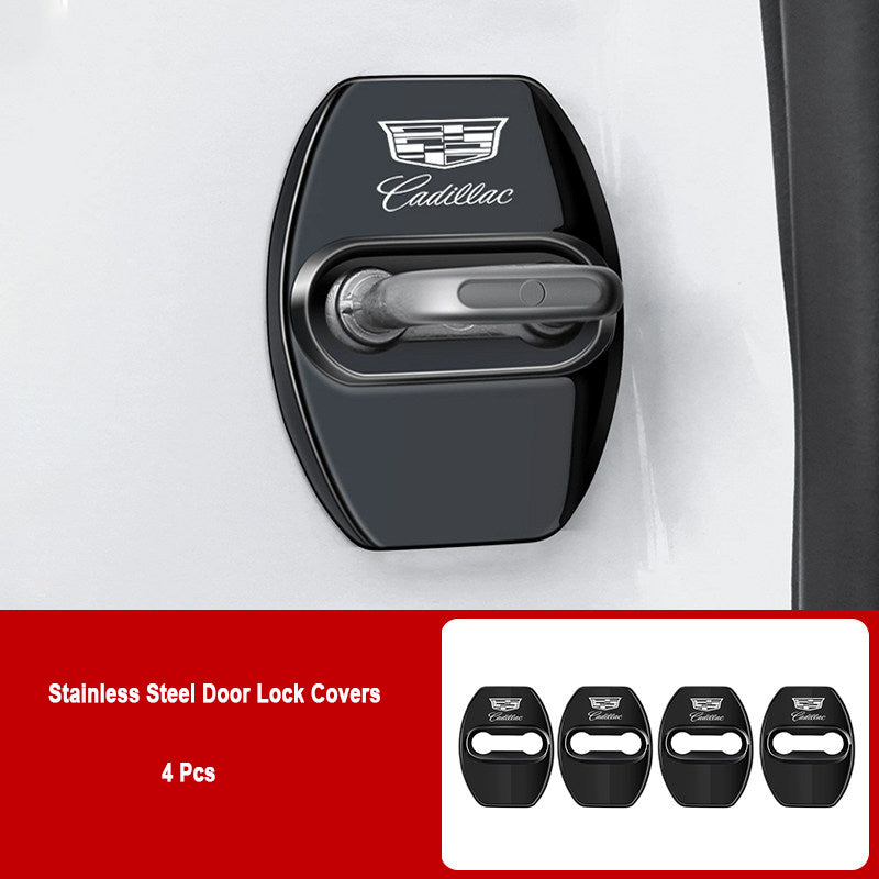 Hot Sale 🎁50% OFF 🎁Stainless Steel Car Door Lock Protection Cover Antirust🔥4PCS🔥