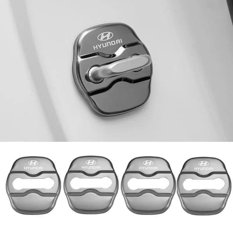 Hot Sale 🎁50% OFF 🎁Stainless Steel Car Door Lock Protection Cover Antirust🔥4PCS🔥