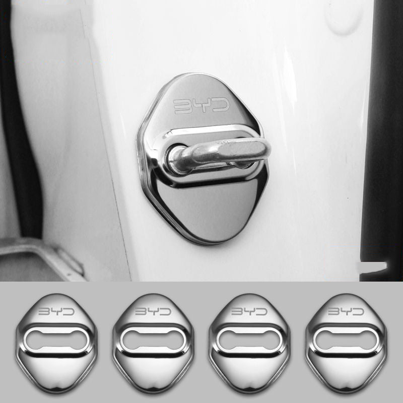 Hot Sale 🎁50% OFF 🎁Stainless Steel Car Door Lock Protection Cover Antirust🔥4PCS🔥