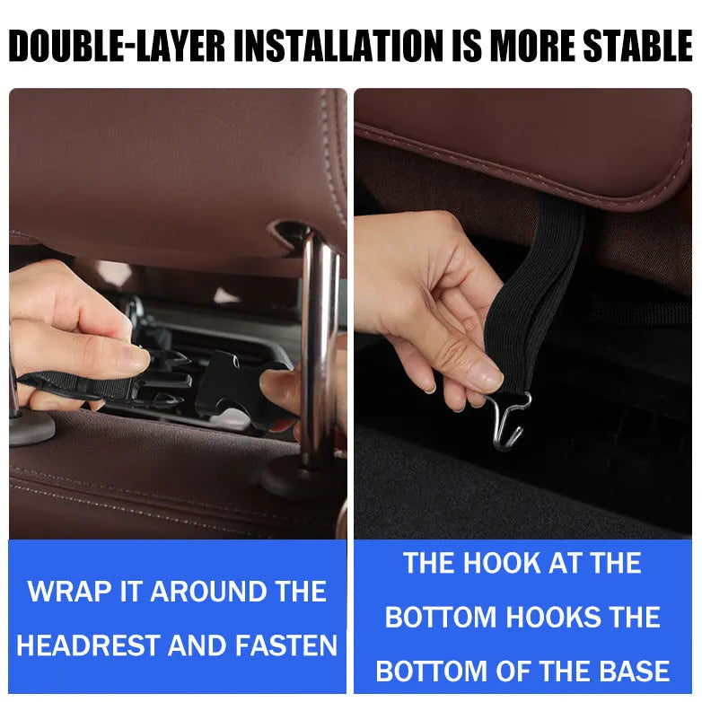 Car Seat Back Storage Bag Hanging Bag Multifunctional Storage Box