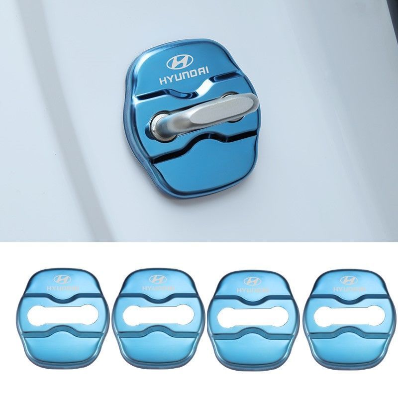 Hot Sale 🎁50% OFF 🎁Stainless Steel Car Door Lock Protection Cover Antirust🔥4PCS🔥