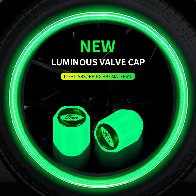 Exclusive Car Logo  Luminous Car Tire valve Cap Set🎉20 Pcs🎉