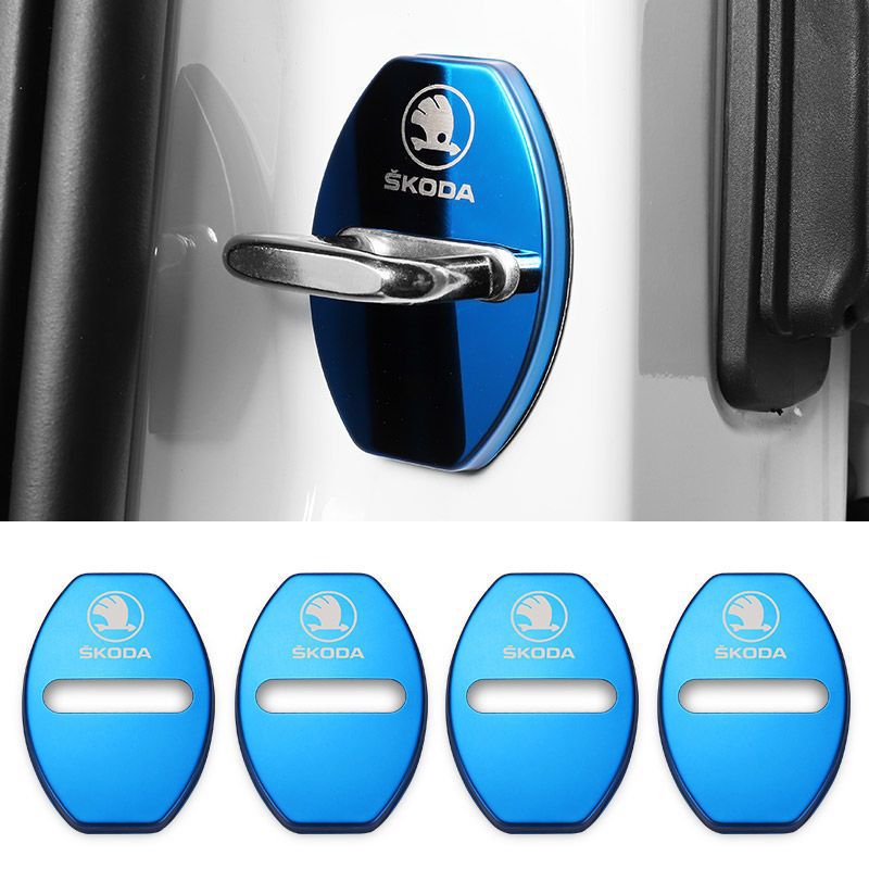 Hot Sale 🎁50% OFF 🎁Stainless Steel Car Door Lock Protection Cover Antirust🔥4PCS🔥