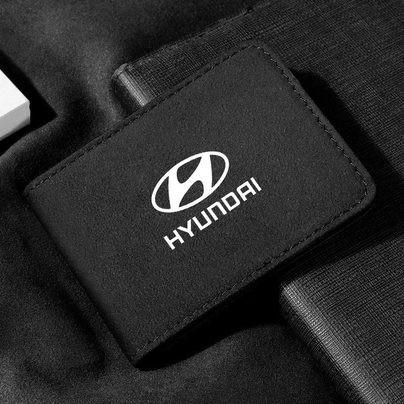 Car Driving License High-end Suede Storage Bag