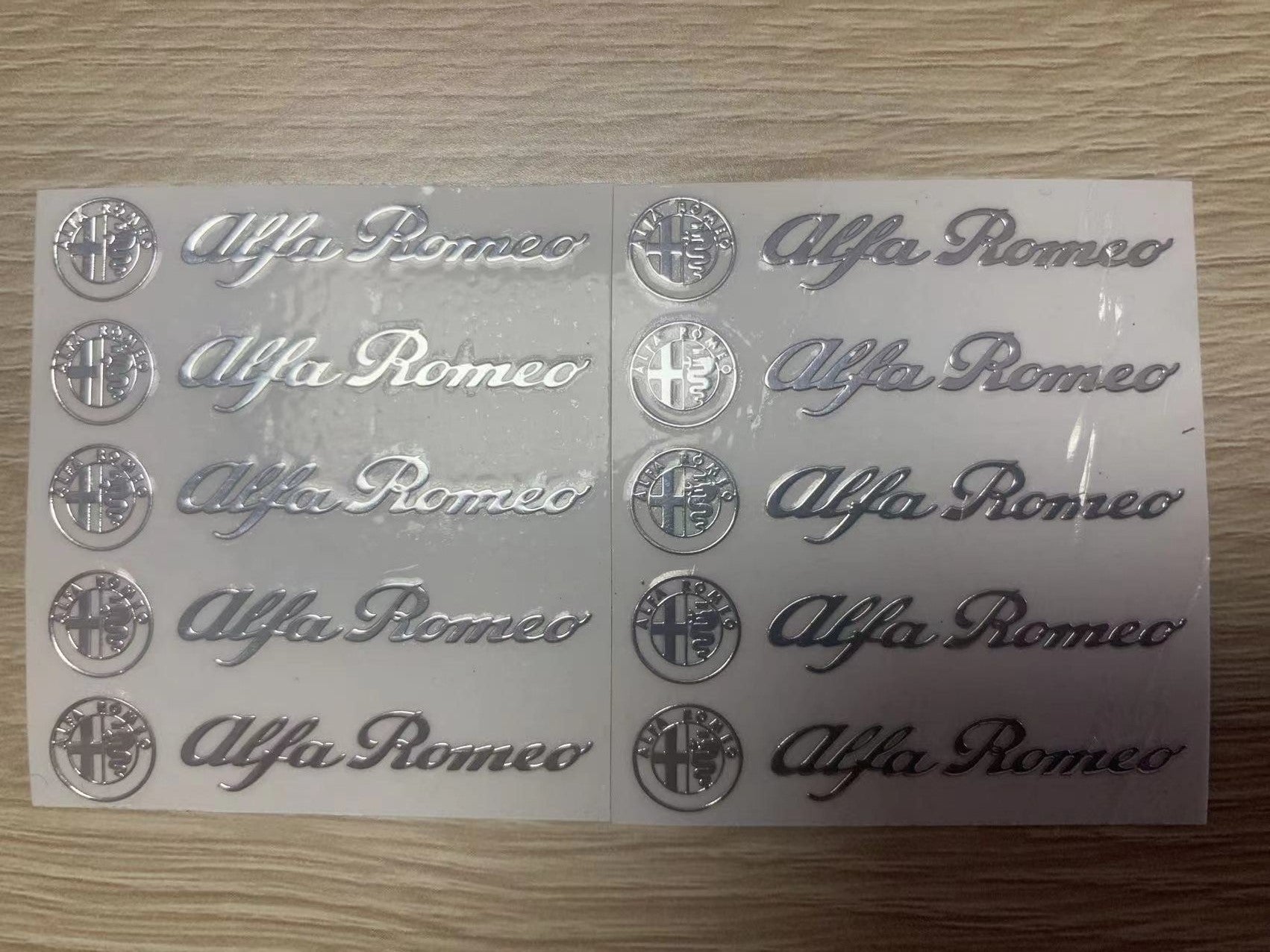 Hot Sale 🎁50% OFF 🎁3D Creative Aluminum Foil Car Decorative Sticker🔥10PCS🔥