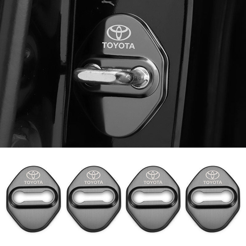 Hot Sale 🎁50% OFF 🎁Stainless Steel Car Door Lock Protection Cover Antirust🔥4PCS🔥