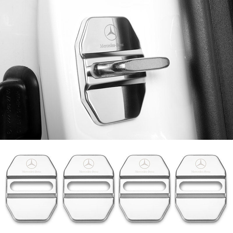Hot Sale 🎁50% OFF 🎁Stainless Steel Car Door Lock Protection Cover Antirust🔥4PCS🔥